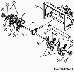 Troy-Bilt POLAR 5056 spare parts