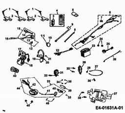 CUB CADET UT 180 spare parts