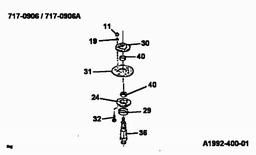 Yard-Man TF 6155 spare parts
