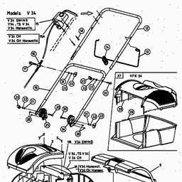 MTD VERTIPLUS 34 spare parts
