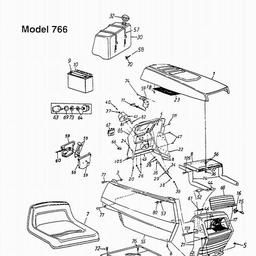 MOWMASTER (1999) RH125 / 13CH760N659 spare parts