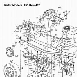 MOWMASTER (2001) RH115 / 13A1450C600 spare parts