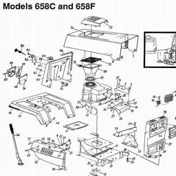 LAWNFLITE (1990) 139-658C611/548 spare parts