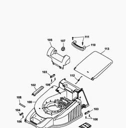 MTD 46 ESP spare parts