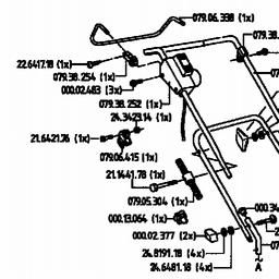 Golf 232 HE spare parts