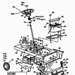 MTD G 185 spare parts