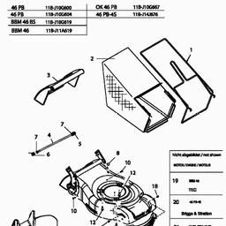 MTD 46 PB-4 S spare parts