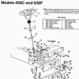 LAWNFLITE (1990) 130-658F611/558 spare parts