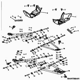 CUB CADET SS 230 spare parts