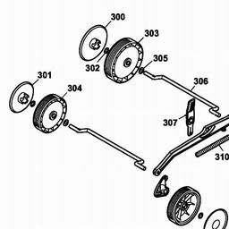 Wolf-Garten HBM 36 Compact spare parts