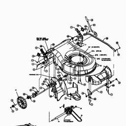 Yard-Man YM 5519 SPO spare parts
