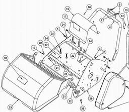 LawnFlite-Pro TD500GH spare parts