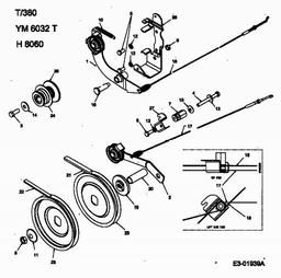 Yard-Man YM 6032 T spare parts