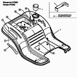 Yard-Man HF 7160 spare parts