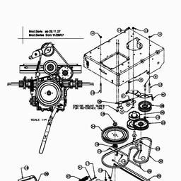 MTD WCM 84 spare parts