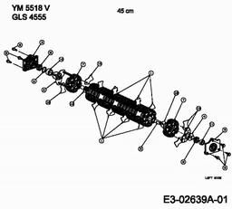 Yard-Man YM 5518 V spare parts