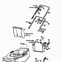 MTD E 45 spare parts