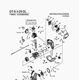 Wolf-Garten GT-S 4-29 DL spare parts