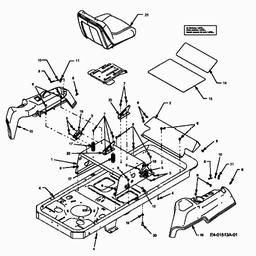 CUB CADET RZT-50 spare parts