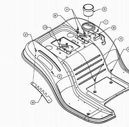 MTD LC 125 spare parts