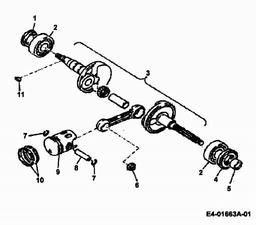 CUB CADET SP 50 spare parts
