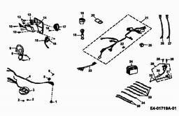CUB CADET SP 100 spare parts