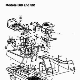 Yard-Man 11.5/76 spare parts