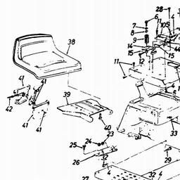 LAWNFLITE (1991) 141-848J611/828 spare parts