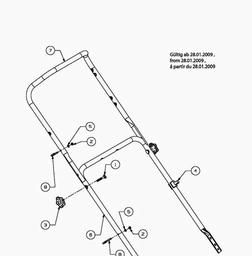 MTD SPK 53 HW spare parts