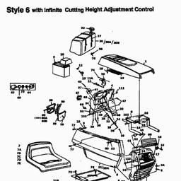 MTD K 765 N spare parts