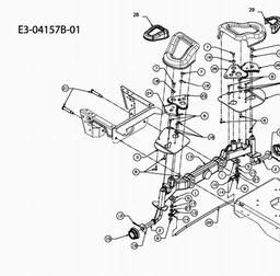CUB CADET FMZ 42 spare parts
