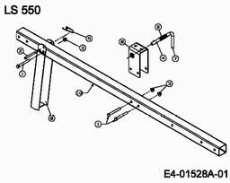 MTD LS 550 spare parts