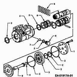 CUB CADET HDS 3235 spare parts