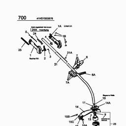 MTD 700 spare parts