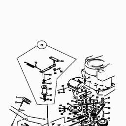 MTD F 125 spare parts