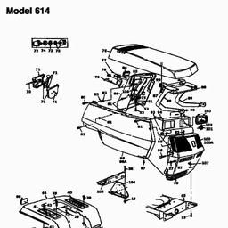 Yard-Man TG 6155 S spare parts