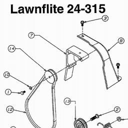 LAWNFLITE (1996) 29-204 / 290-204-000 REMOVE spare parts