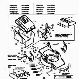 Yard-Man YM 5518 SPH spare parts