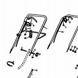 MTD E 38 WP spare parts