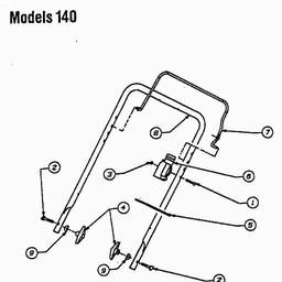 MTD 140 spare parts