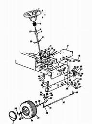 MTD SUPER 14110 spare parts