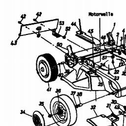 MTD DELUXE 53 S spare parts