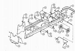 CUB CADET 2165 spare parts