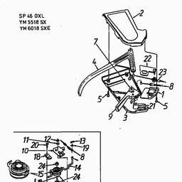 Yard-Man YM 5518 SX spare parts
