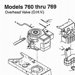 LAWNFLITE (1997) 19-096 38" Deck Multch Kit spare parts