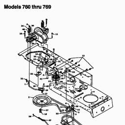 MTD 13/102 spare parts