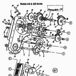 White RB 530 spare parts