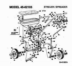 MTD 45-02103  (190-454-000) spare parts