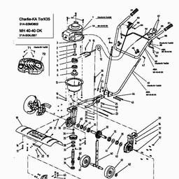 MTD Charlie-KA spare parts