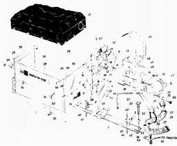 CUB CADET 1772 spare parts